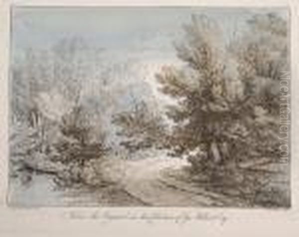 A Collection Of Prints, Illustrative Of English Scenery Oil Painting by Thomas Gainsborough