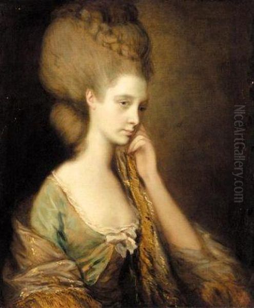 Anne Thistlethwaite Oil Painting by Thomas Gainsborough