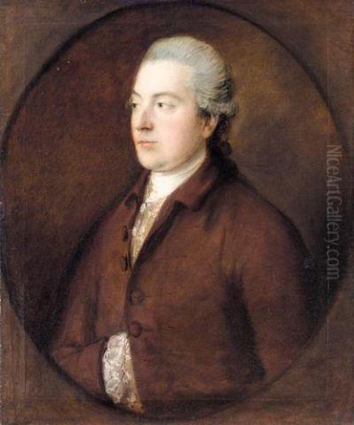 Francis Bennett Of Cadbury Court Oil Painting by Thomas Gainsborough