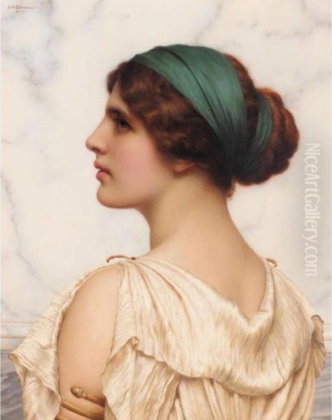 Atalanta Oil Painting by John William Godward