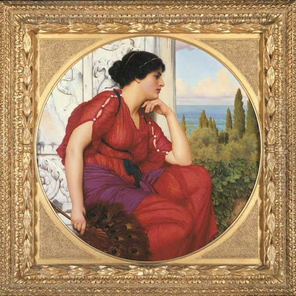 Reverie Oil Painting by John William Godward