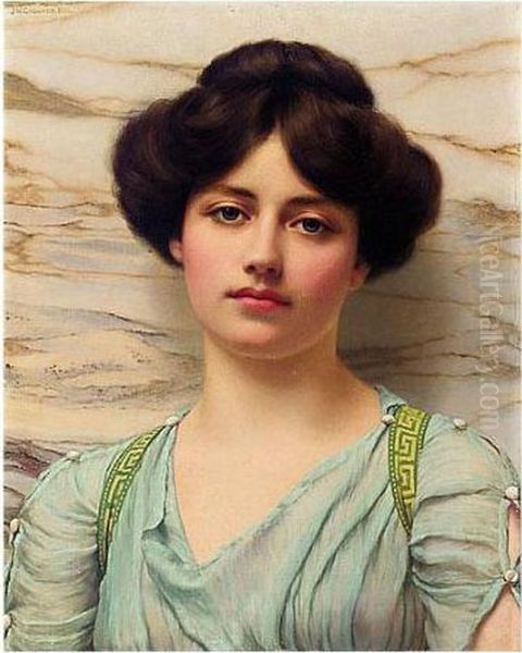 Carina Oil Painting by John William Godward