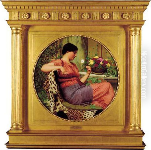 The Time Of Roses Oil Painting by John William Godward