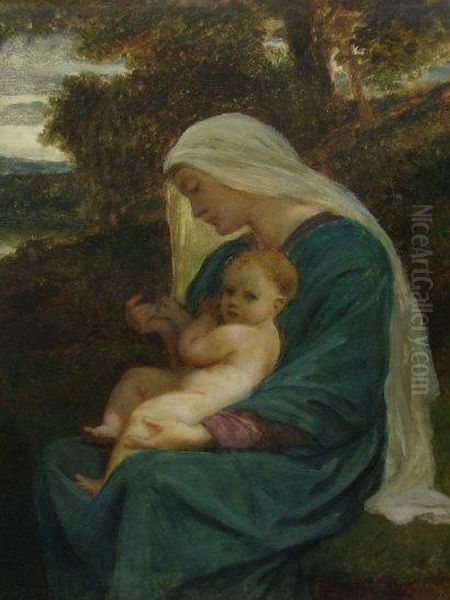 The Holy Mother Oil Painting by Frederick Goodall