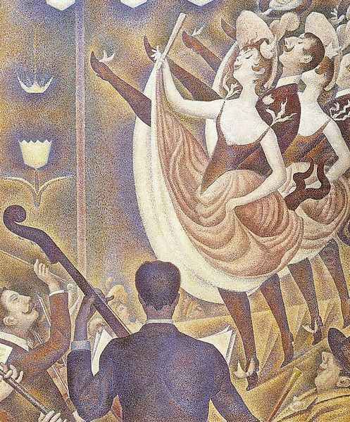 Le Chahut 1889-90 Oil Painting by Georges Seurat