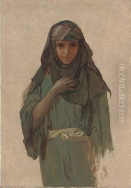 A Young Bedouin by Frederick Goodall