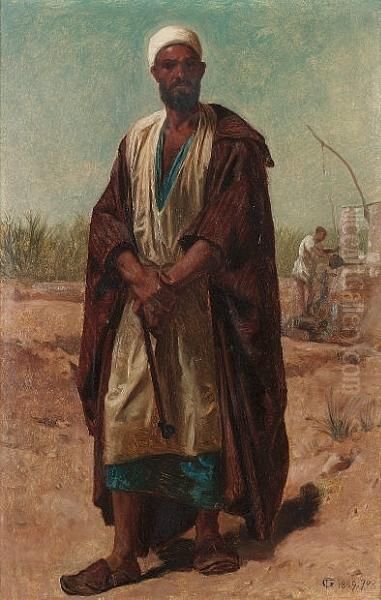 At The Well Oil Painting by Frederick Goodall