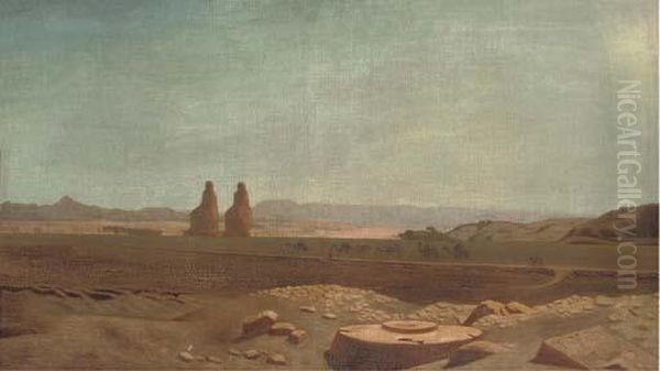 The Valley Of The Kings, Egypt Oil Painting by Frederick Goodall