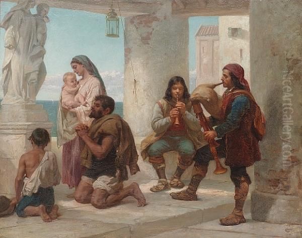 The Prayer Oil Painting by Frederick Goodall