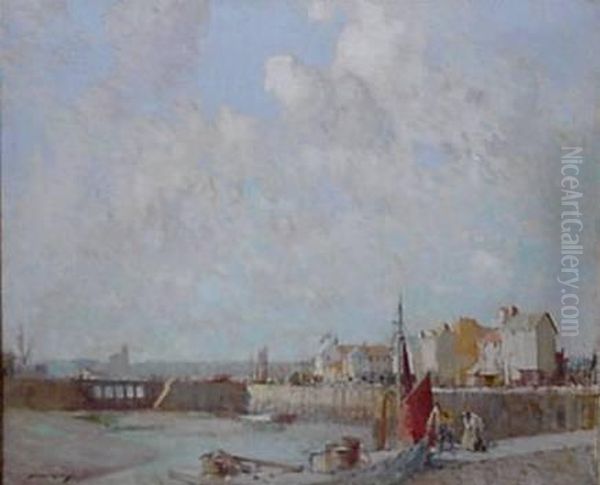 Away At Sea- Dieppe by William Lee Hankey