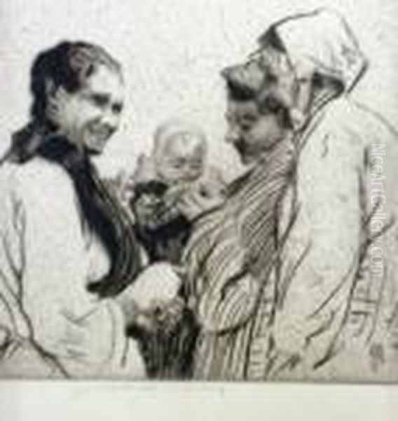 Women And Child by William Lee Hankey