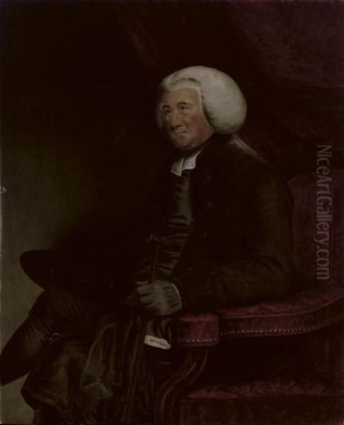 Portrait Of Dr. William Markham, Archbishop Of York Oil Painting by John Hoppner