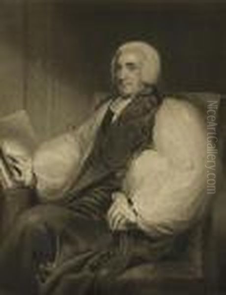 Hon. And Most Rev. Edward Venables Vernon Lld Oil Painting by John Hoppner