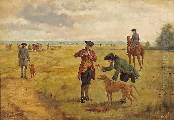 The Winner Oil Painting by George Goodwin Kilburne