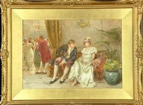 The Proposal Oil Painting by George Goodwin Kilburne