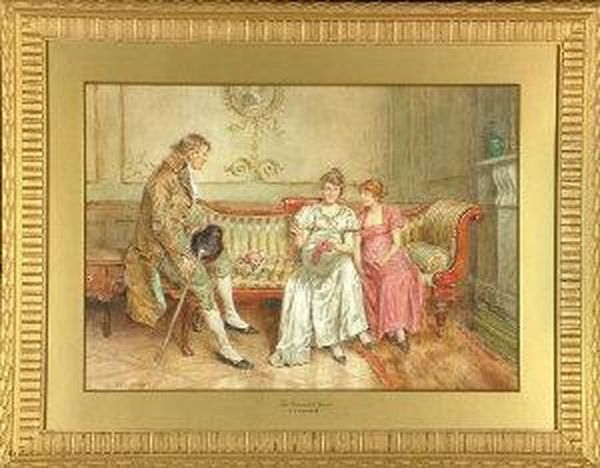 The Uninvited Guest Oil Painting by George Goodwin Kilburne