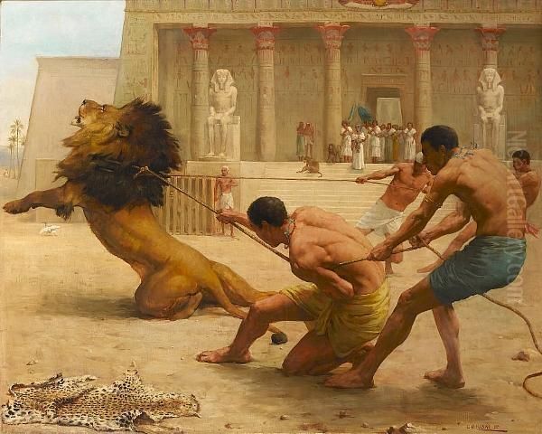 Ancient Sport Oil Painting by George Goodwin Kilburne