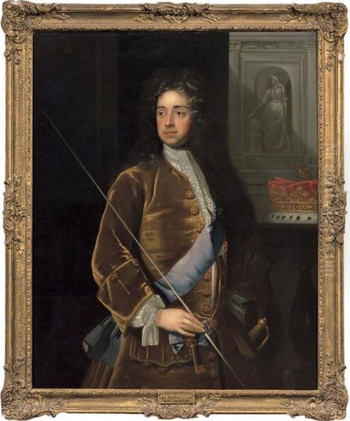 Ritratto Di Lord Schrewsbury Oil Painting by Sir Godfrey Kneller