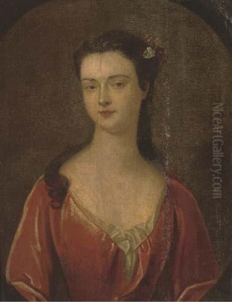 Portrait Of Henrietta Erskine Oil Painting by Sir Godfrey Kneller