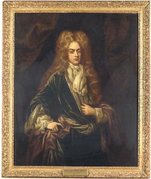 Portrait Of Walter Oil Painting by Sir Godfrey Kneller