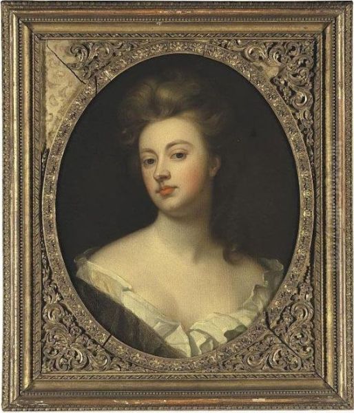 Portrait Of Sarah Jennings, Duchess Of Marlborough Oil Painting by Sir Godfrey Kneller