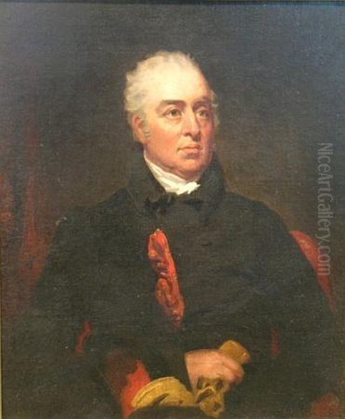 Portrait Of Dudley Ryder, First Earl Of Harrowby Oil Painting by Sir Thomas Lawrence