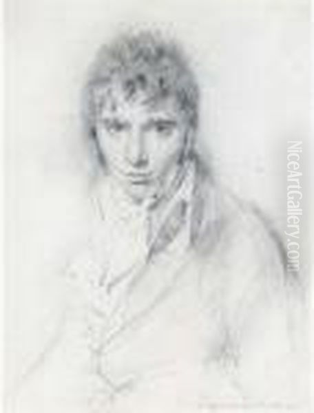 Portrait Of Richard Westall Oil Painting by Sir Thomas Lawrence