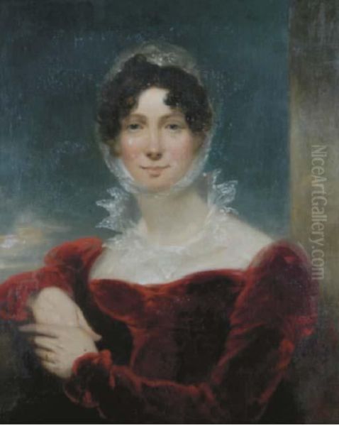 Portrait Of A Lady Oil Painting by Sir Thomas Lawrence