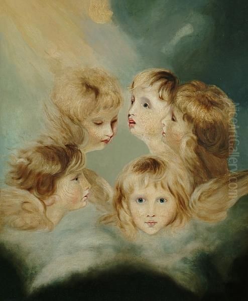 Putto Oil Painting by Sir Thomas Lawrence