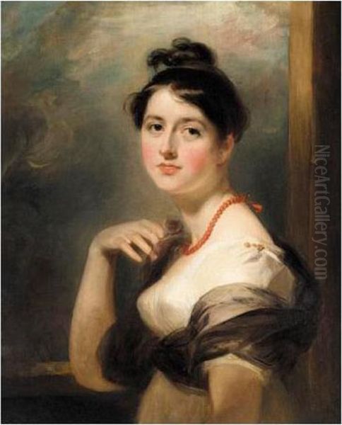 Portrait Of Elizabeth Williams Of Gwersylt Park, Denbighshire Oil Painting by Sir Thomas Lawrence