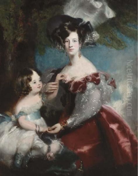 Portrait Of Lady Oil Painting by Sir Thomas Lawrence