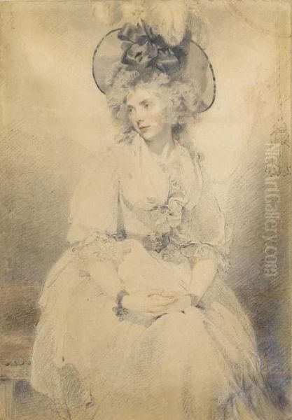 Portrait Of A Lady Oil Painting by Sir Thomas Lawrence