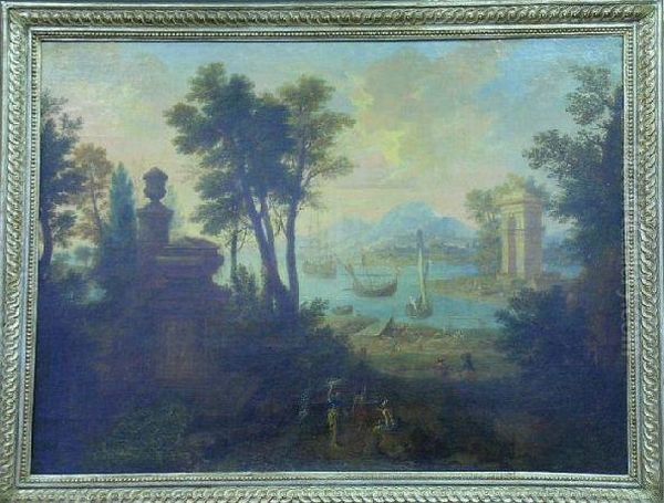 Classical Landscape by Claude Lorrain (Gellee)