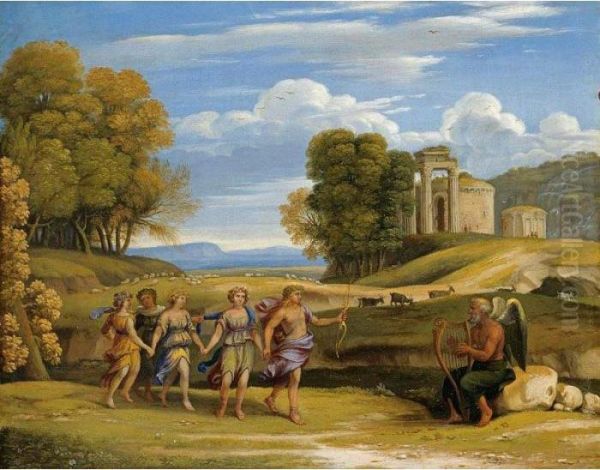 The Dance Of The Seasons Oil Painting by Claude Lorrain (Gellee)