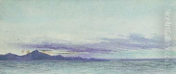 In The Western Isles, Scotland Oil Painting by Edward Lear