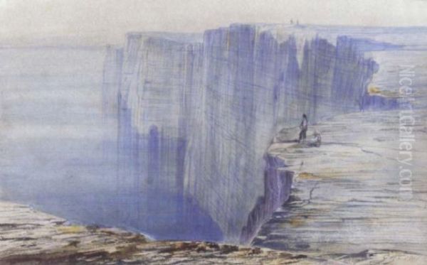 Gozo Oil Painting by Edward Lear