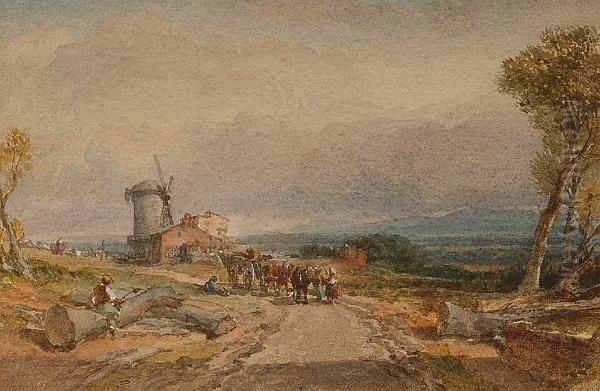 Reigate Oil Painting by William Leighton Leitch