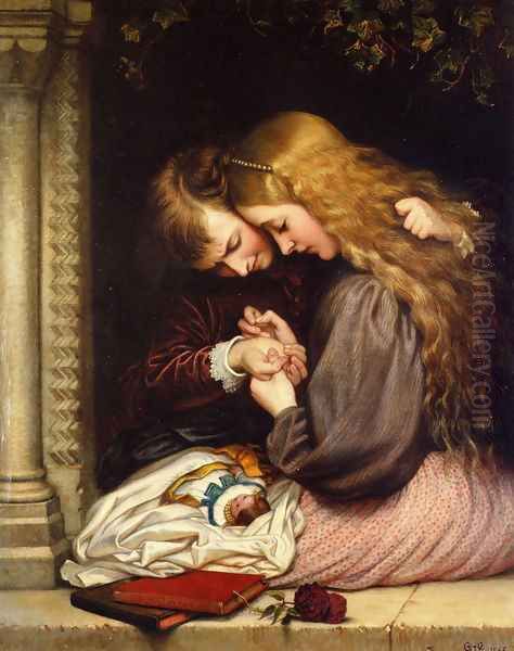 The Thorn I Oil Painting by Charles West Cope