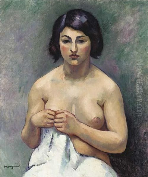 Torse De Femme, La Petite Marie Oil Painting by Henri Charles Manguin