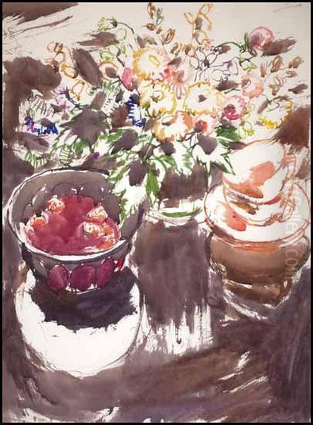 Strawberries by David Brown Milne