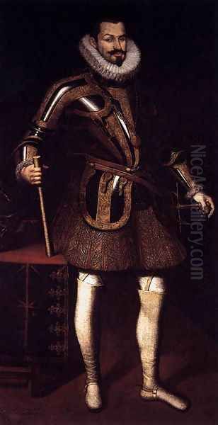 Duke of Lerma 1600s Oil Painting by Juan Pantoja de la Cruz