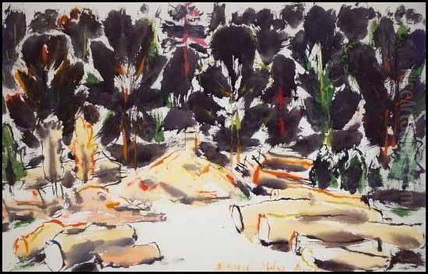 Elm Logs by David Brown Milne