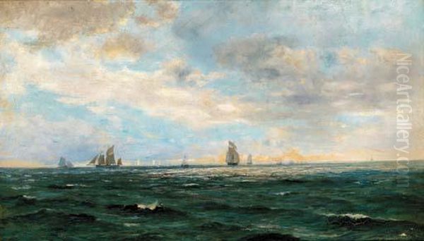 Crossing The Horizon Oil Painting by Henry Moore