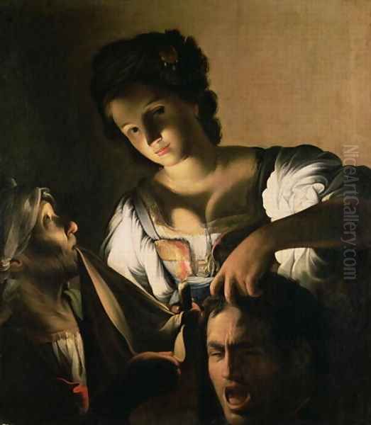 Judith with the head of Holofernes, 1615 Oil Painting by Carlo Saraceni