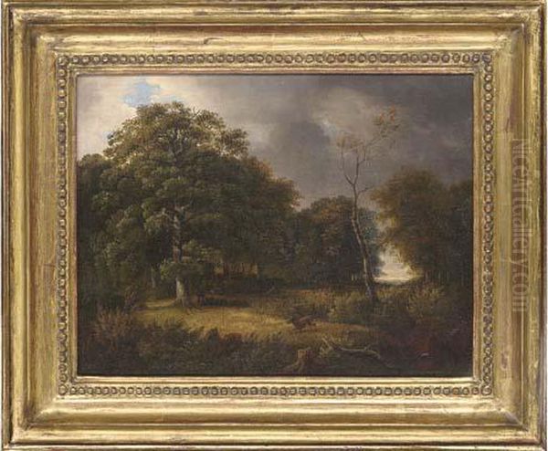 The Stag Shoot Oil Painting by Patrick, Peter Nasmyth