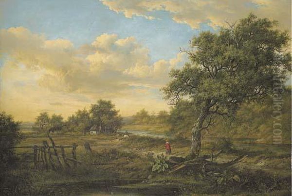 Signed And Dated 'pat Oil Painting by Patrick, Peter Nasmyth