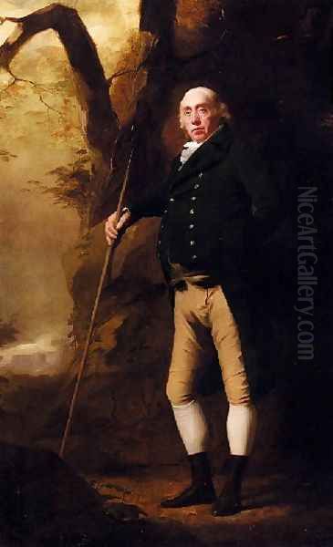 Portrait Of Alexander Keith Of Ravelston Midlothian Oil Painting by Sir Henry Raeburn