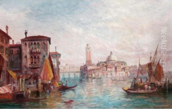 St Pietro Di Castillo, Venice Oil Painting by Alfred Pollentine