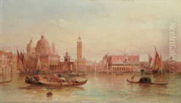 In Venedig Oil Painting by Alfred Pollentine