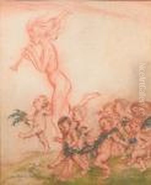 Springtide Of Life Oil Painting by Arthur Rackham